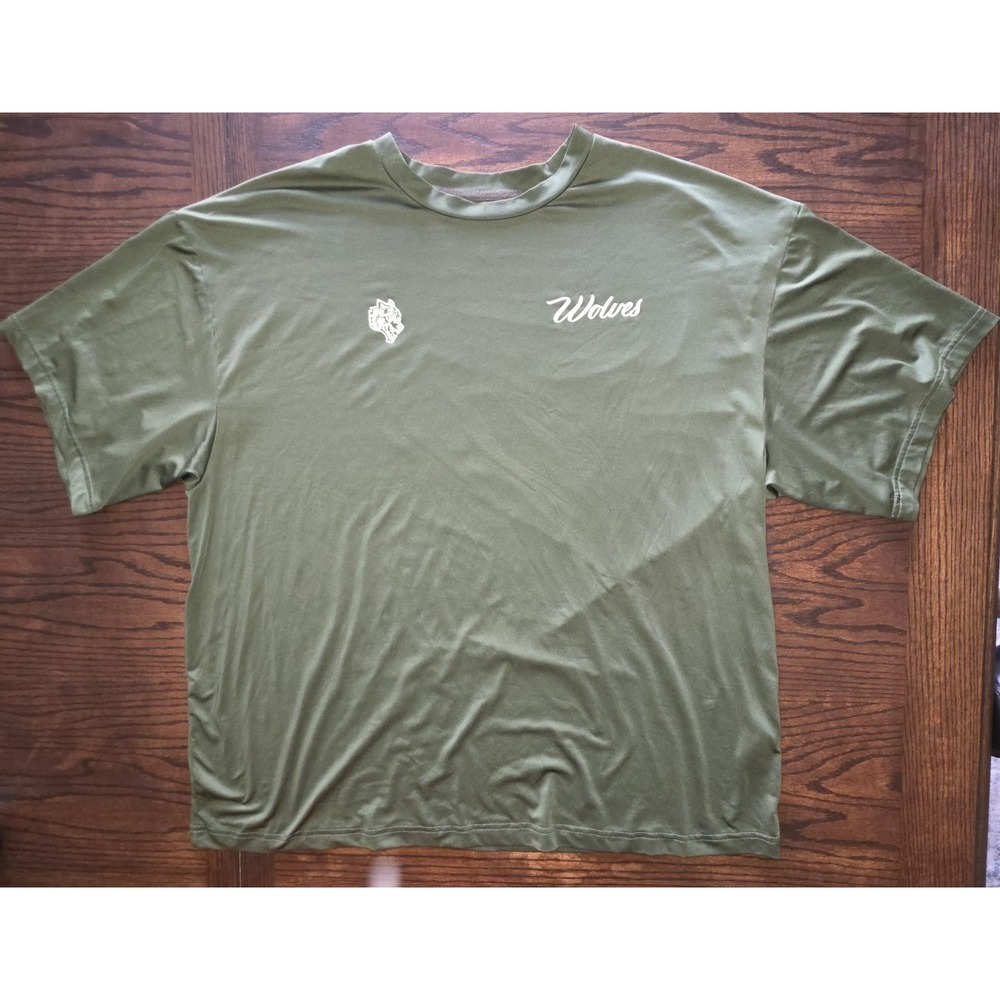Darc Sport Dry Wolf Forrest Green T-Shirt (Men's XL)